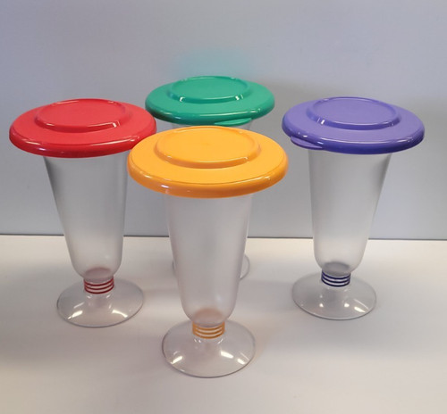 Tupperware eisbecher mit - 4x,